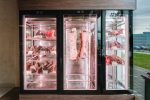 Izložbene zidne rashladne vitrine za odležavanje mesa (DRY AGED BEEF) kontrolom temperature ventilacije vlažnosti i Ph faktora ZDBILO