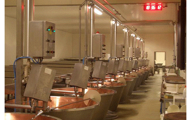 Rashladne komore za pripremu sira