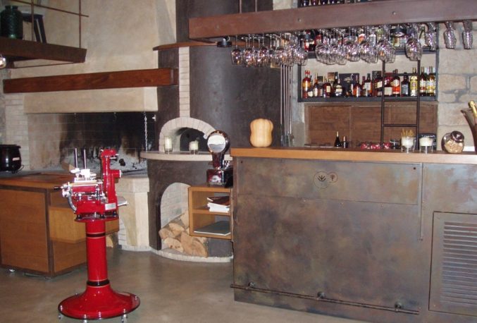 Salamoreznica 300 specijalna ručna za pršute Mod.1