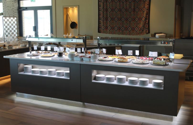 Self service buffet stol za hotel restoran Mod. Antracit